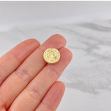 Herraje San Benito 0.8g / 1.2cm Oro Amarillo 18K