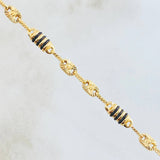 Pulso Rustico GC Tornillo 4.9gr / 22cm / Oro Amarillo 18K *