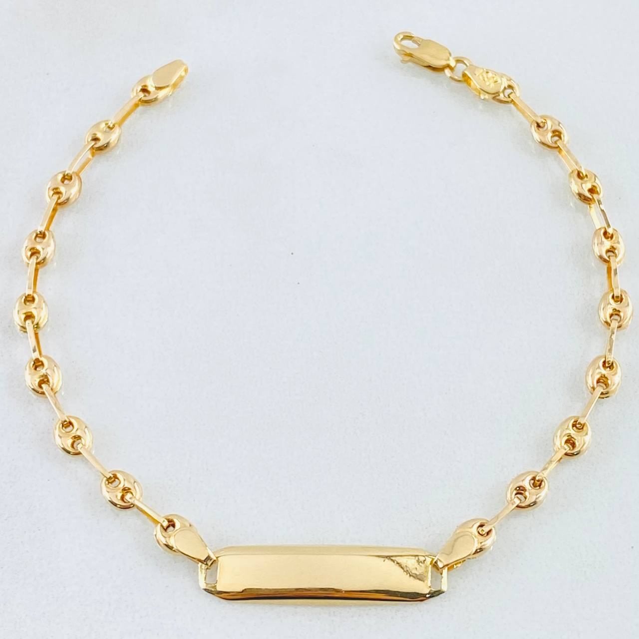 Pulso Bebé GC Placa 2.25gr / 15.5cm / Oro Amarillo 18K ©