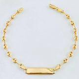 Pulso Bebé GC Placa 2.25gr / 15.5cm / Oro Amarillo 18K ©