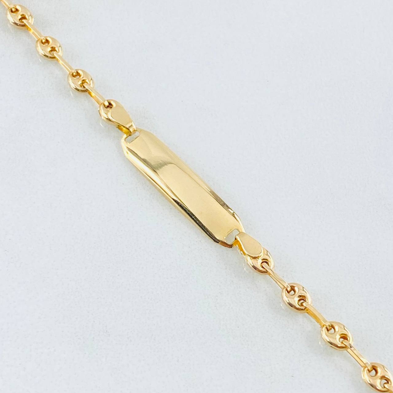 Pulso Bebé GC Placa 2.25gr / 15.5cm / Oro Amarillo 18K ©