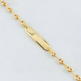 Pulso Bebé GC Placa 2.25gr / 15.5cm / Oro Amarillo 18K ©
