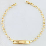 Pulso Bebé Espiga 1.25gr / 16.5cm / Oro Amarillo 18K