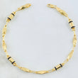Pulso Rústico 4.2gr / 21.5cm / Oro Amarillo 18K