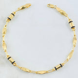 Pulso Rústico 4.2gr / 21.5cm / Oro Amarillo 18K