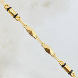 Pulso Rústico 4.2gr / 21.5cm / Oro Amarillo 18K