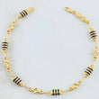 Pulso Rústico 4.55gr / 21.5cm / Oro Amarillo 18K