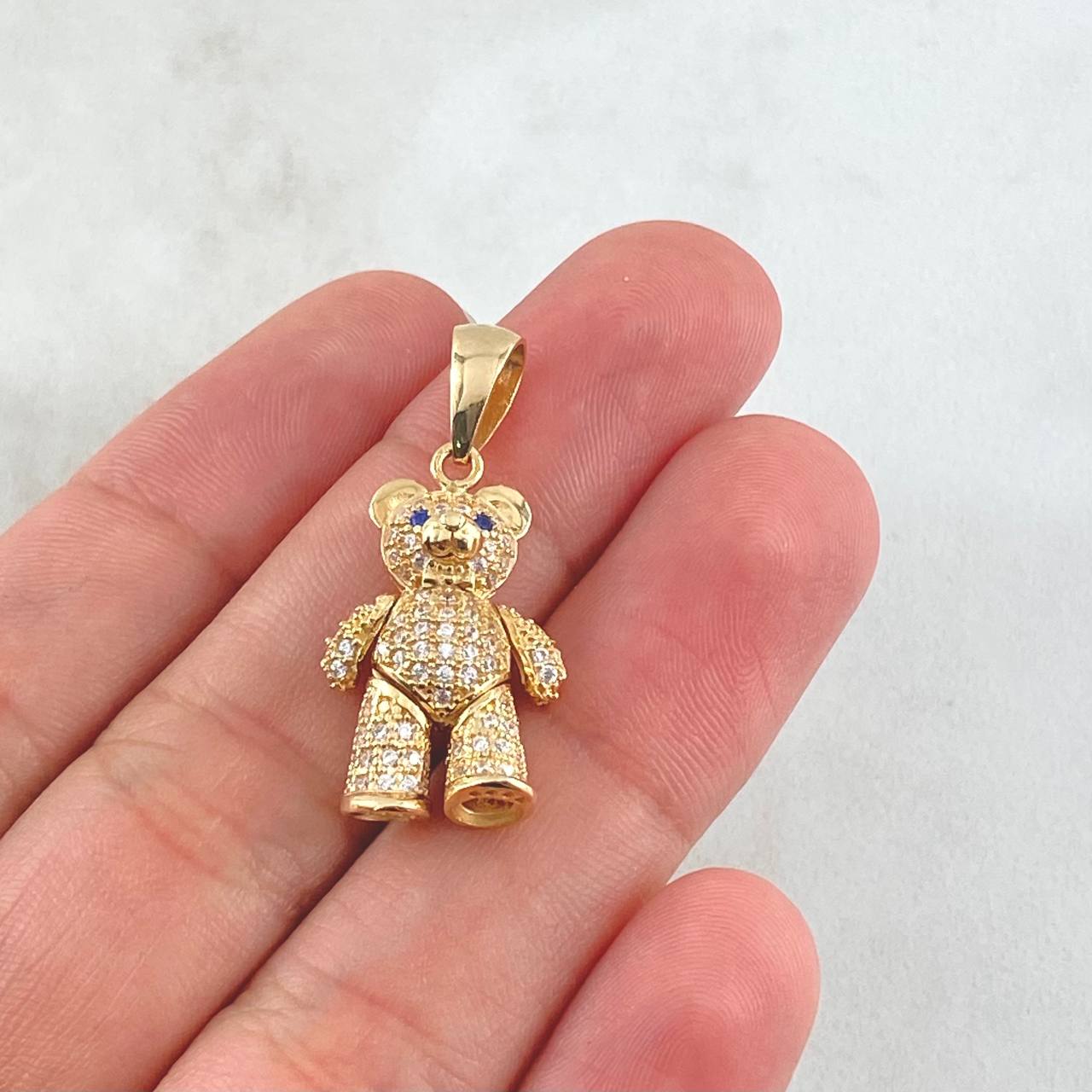 Dije Oso Articulado 4.75gr / 3cm / Oro Amarillo 18K