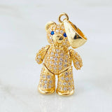 Dije Oso Articulado 4.75gr / 3cm / Oro Amarillo 18K