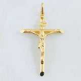 Dije Cruz Cristo 2.45gr / 5.8cm / Oro Amarillo 18K