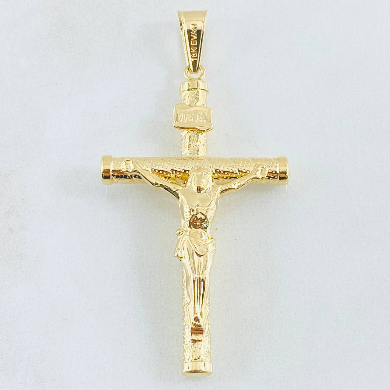 Dije Cruz Cristo 3gr / 5.8cm / Oro Amarillo 18K