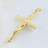 Dije Cruz Cristo 3gr / 5.8cm / Oro Amarillo 18K