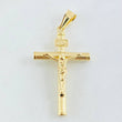 Dije Cruz Cristo 1.7gr / 4.3cm / Oro Amarillo 18K