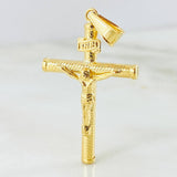 Dije Cruz Cristo 1.7gr / 4.3cm / Oro Amarillo 18K