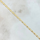 Pulso Plano 1.35gr / 19cm / 2.5mm Liso Oro Amarillo +3 18K *