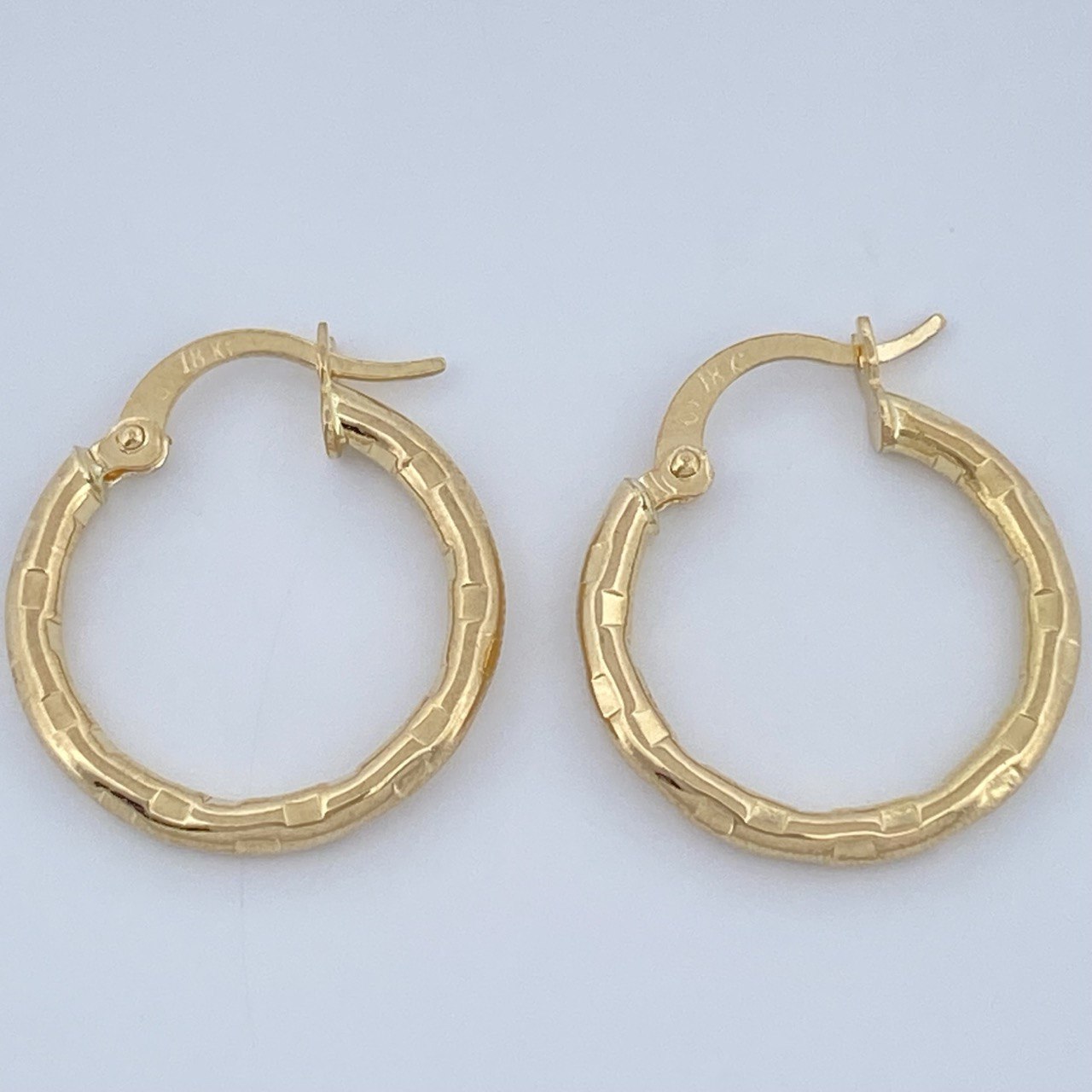 Candongas Sandra 1.3gr / 2cm / Oro Amarillo 18K &