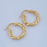 Candongas Nana 1.65gr / 2.8cm / Oro Amarillo 18K &