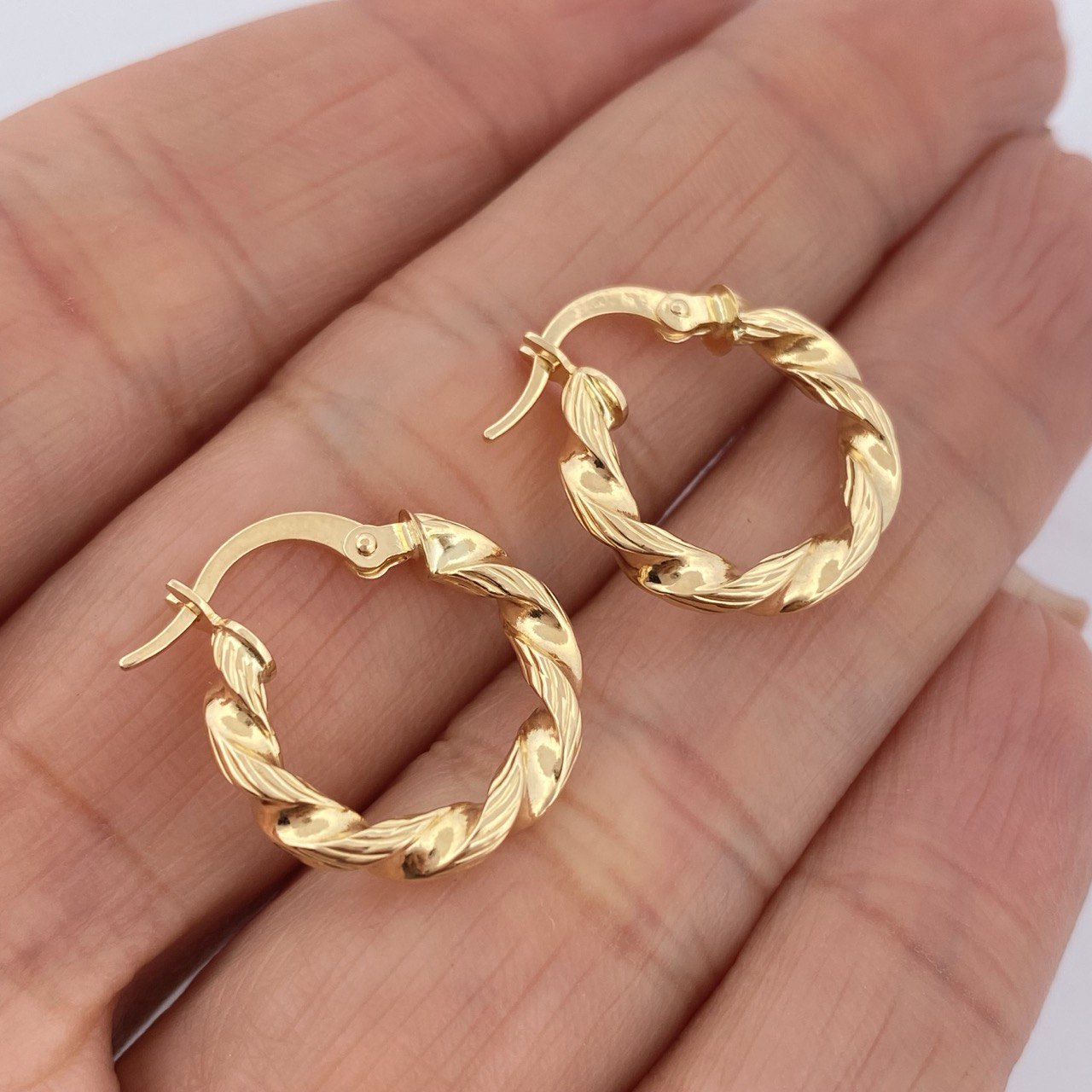 Candongas Nana 1.65gr / 2.8cm / Oro Amarillo 18K &