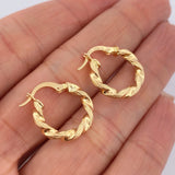 Candongas Nana 1.65gr / 2.8cm / Oro Amarillo 18K &