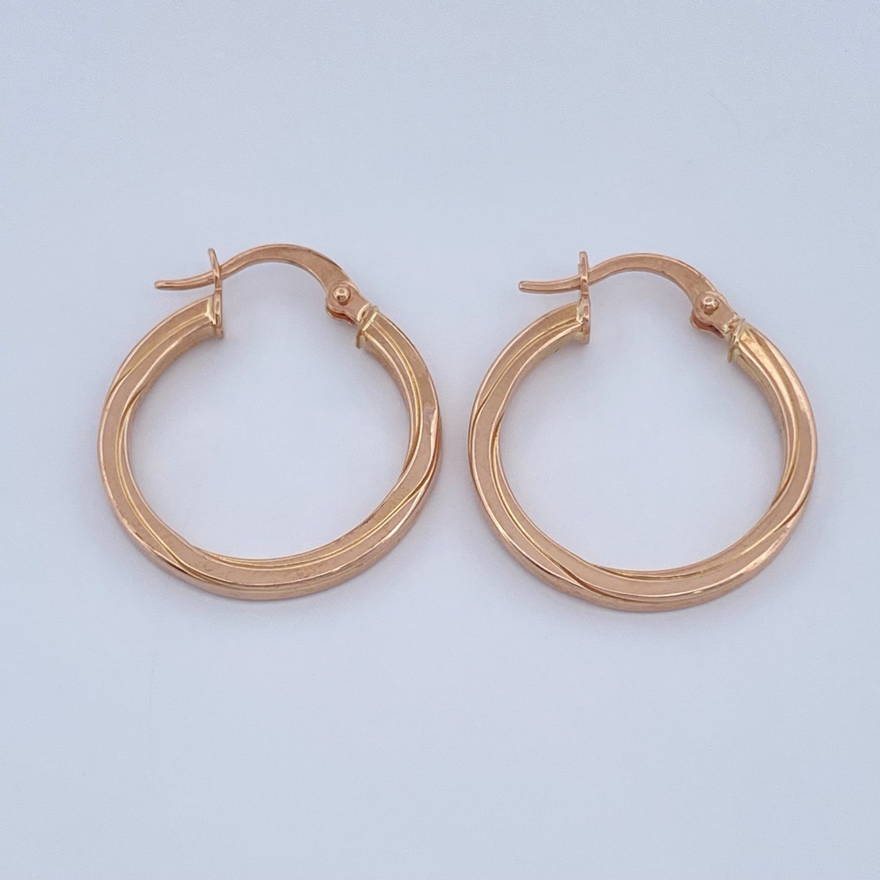 Candongas Osiris 1.55gr / 2.3cm / Oro Rosa 18K &