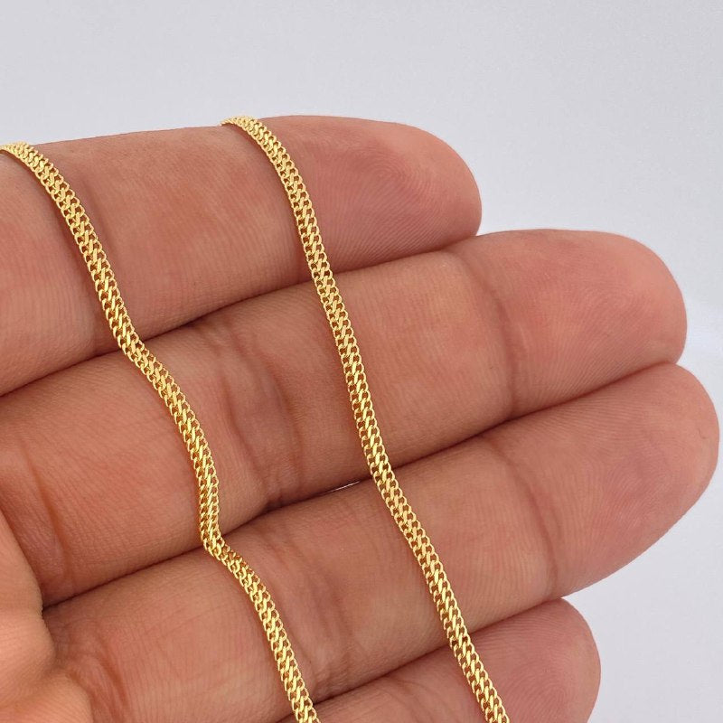 Cadena Sedusa 2.35gr / 50cm / Oro Amarillo +3 18K $