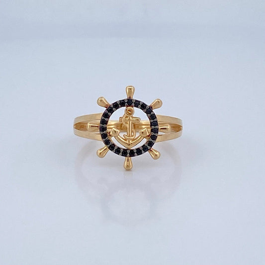 Anillo Timon Ancla 2.75gr / T7 3/4 / Oro 18K &