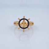 Anillo Timon Ancla 2.75gr / T7 3/4 / Oro 18K &
