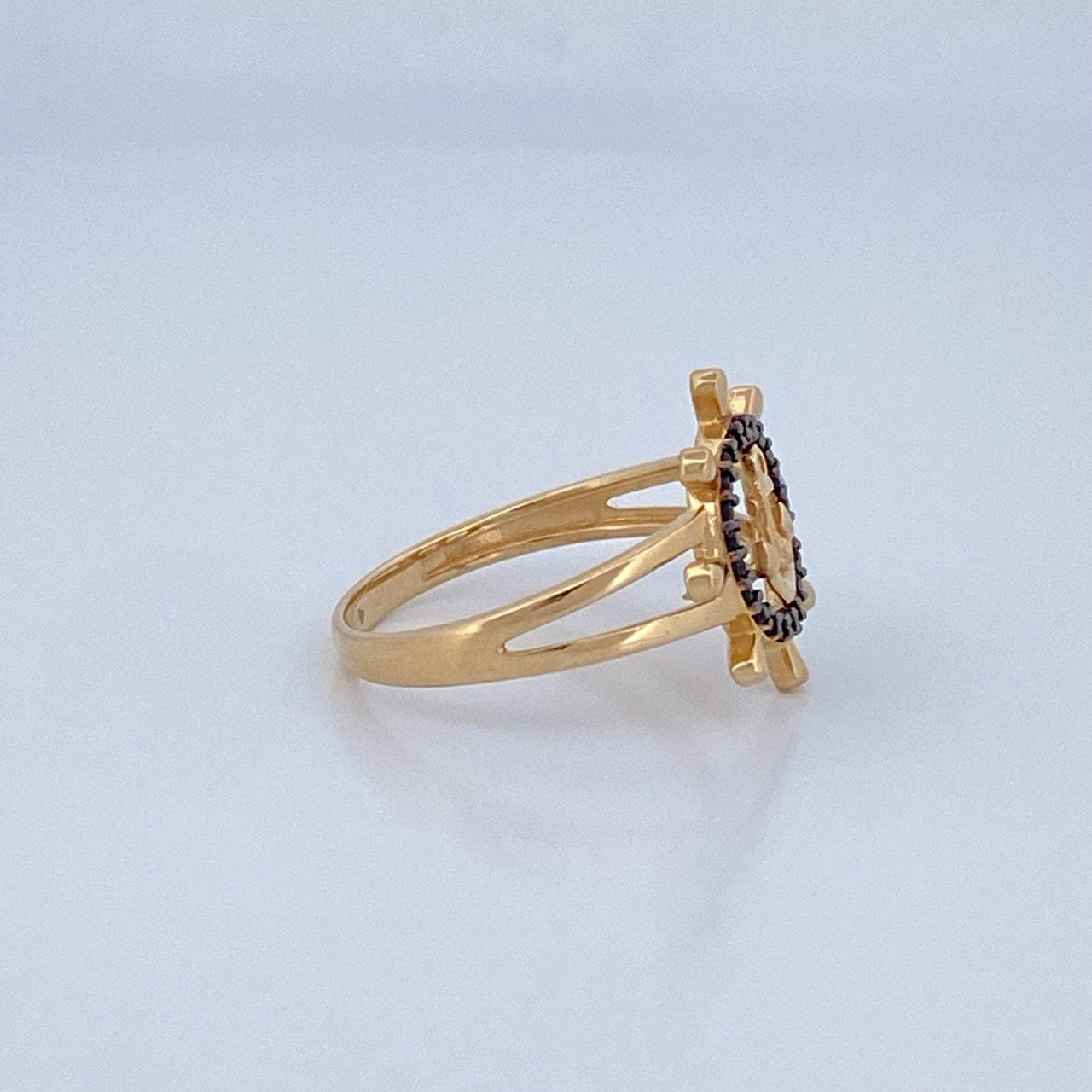 Anillo Timon Ancla 2.75gr / T7 3/4 / Oro 18K &