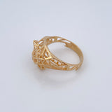 Anillo Pantera Filigrana 3.85gr / T9 1/2 / Oro 18K &