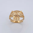 Anillo Pantera Filigrana 3.85gr / T9 1/2 / Oro 18K &