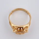 Anillo Pantera Filigrana 3.85gr / T9 1/2 / Oro 18K &