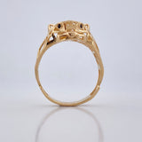 Anillo Pantera Filigrana 3.85gr / T9 1/2 / Oro 18K &