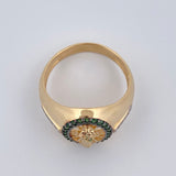 Anillo San Judas Tadeo 5.1gr / T9 / Oro 18K &