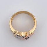 Anillo Cartas 6.95gr / T10 3/4 / Oro 18K &