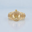 Anillo Correa Corona RX 6.3gr / T10 1/4 / Oro 18K &