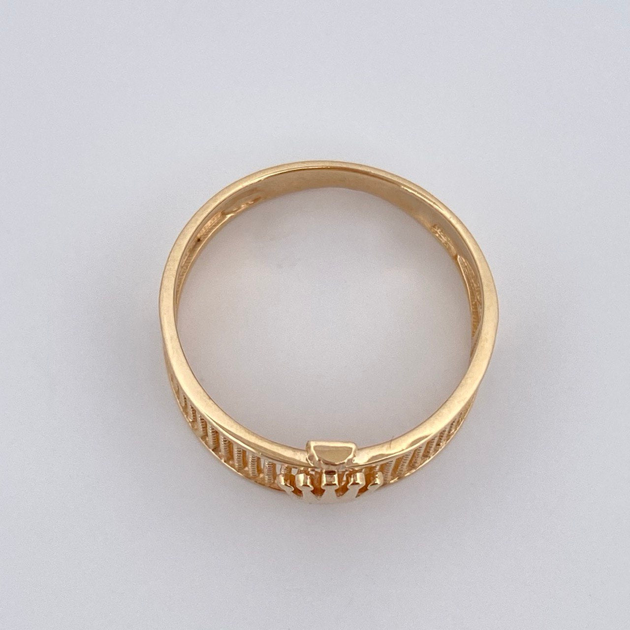 Anillo Corona RX 3.55gr / T8 3/4 / Oro 18K &