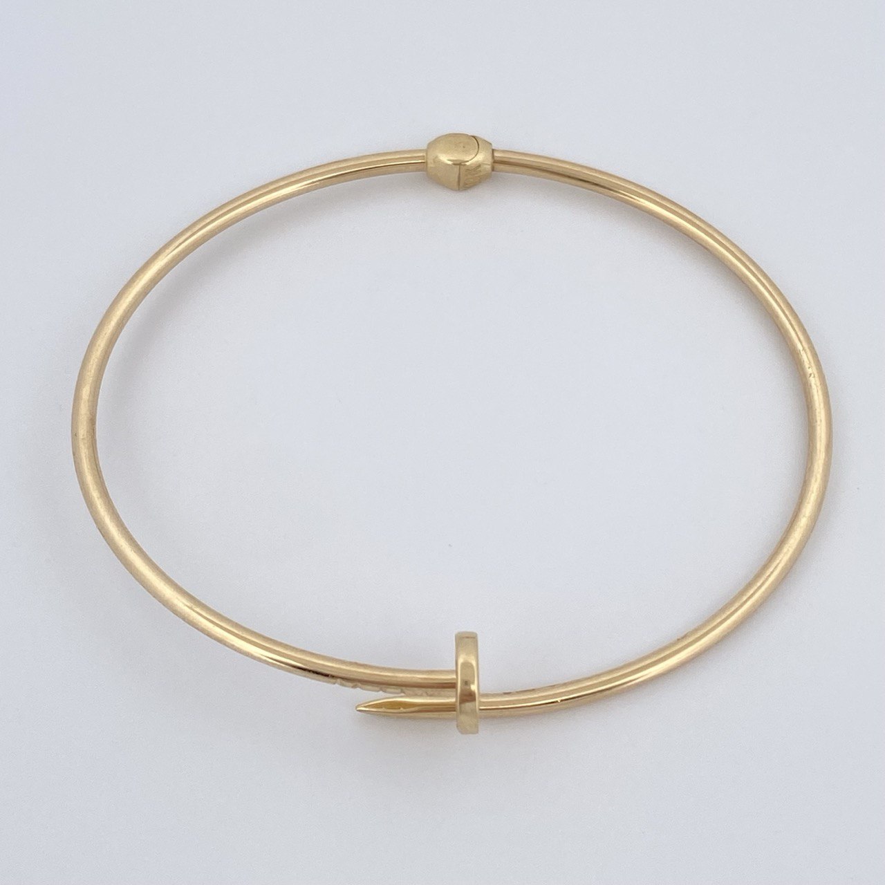 Pulso Aro Clavo 5.15gr / 17.2cm / Oro 18K