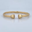 Pulso Aro Entrelazado 13.3gr / 19.6cm / +4 Oro 18K &