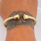Pulso Aro Entrelazado 13.3gr / 19.6cm / +4 Oro 18K &