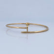 Pulso Aro Clavo 5.15gr / 17.2cm / Oro 18K