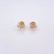 Topos Linea 0.8gr / Diamantes 11 Pts Dos Oros Amarillo Blanco 18K (Joya) &