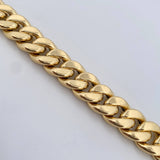 Pulso Cubano 24.05gr / 20.8cm / 15.6mm Oro Amarillo +3 18K &