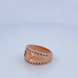 Anillo Cristo 10.7gr / T11 1/4 / Oro 18K $