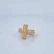 Anillo Cristo 6.5gr / T11 / Oro 18K $