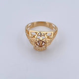 Anillo Pantera Filigrana 3.6gr / T8 1/2 / Oro 18K $
