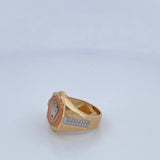 Anillo Corona Rx 8.35gr / T9 1/4 / Oro 18K $