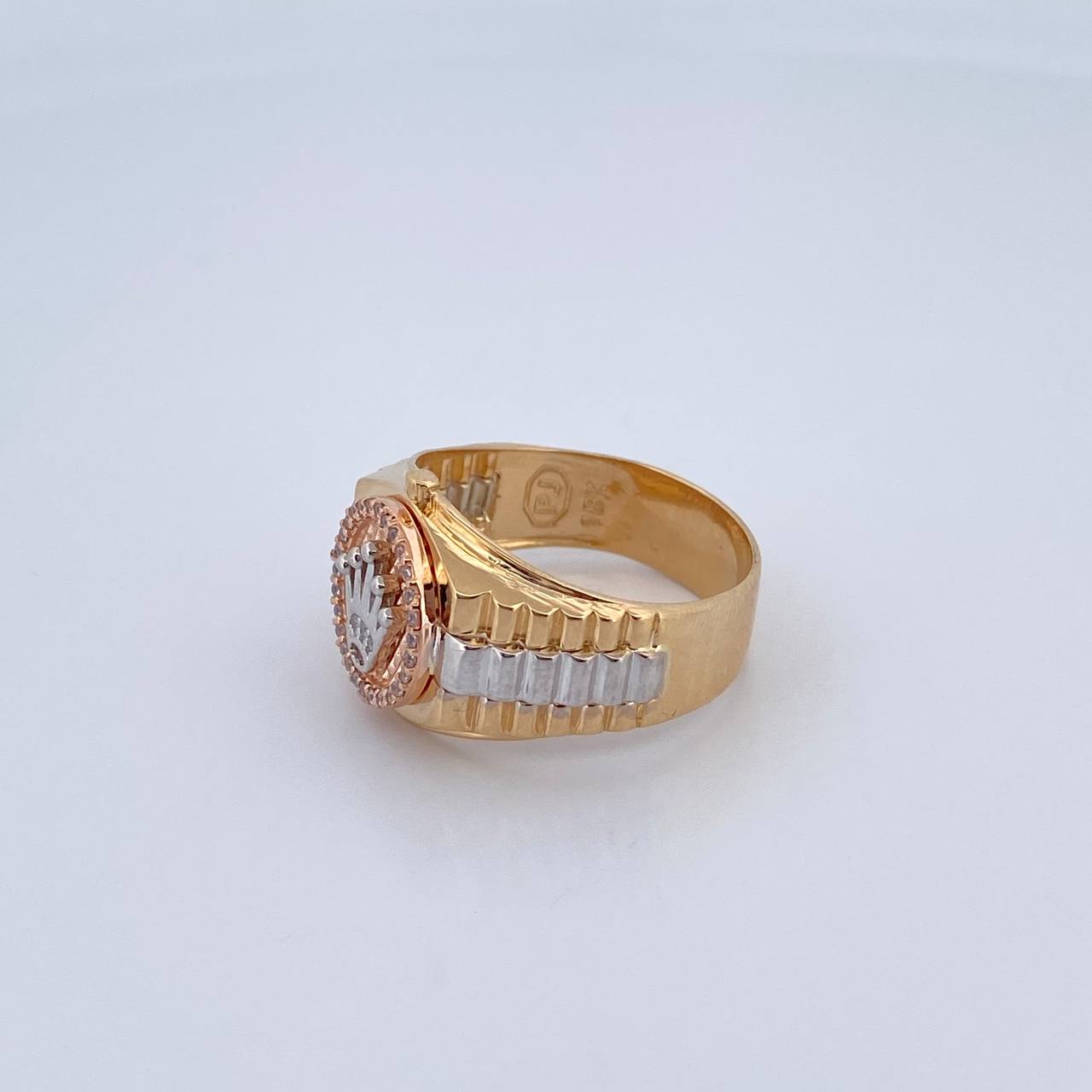 Anillo Corona Rx 7.75gr / T10 1/4 / Oro 18K $