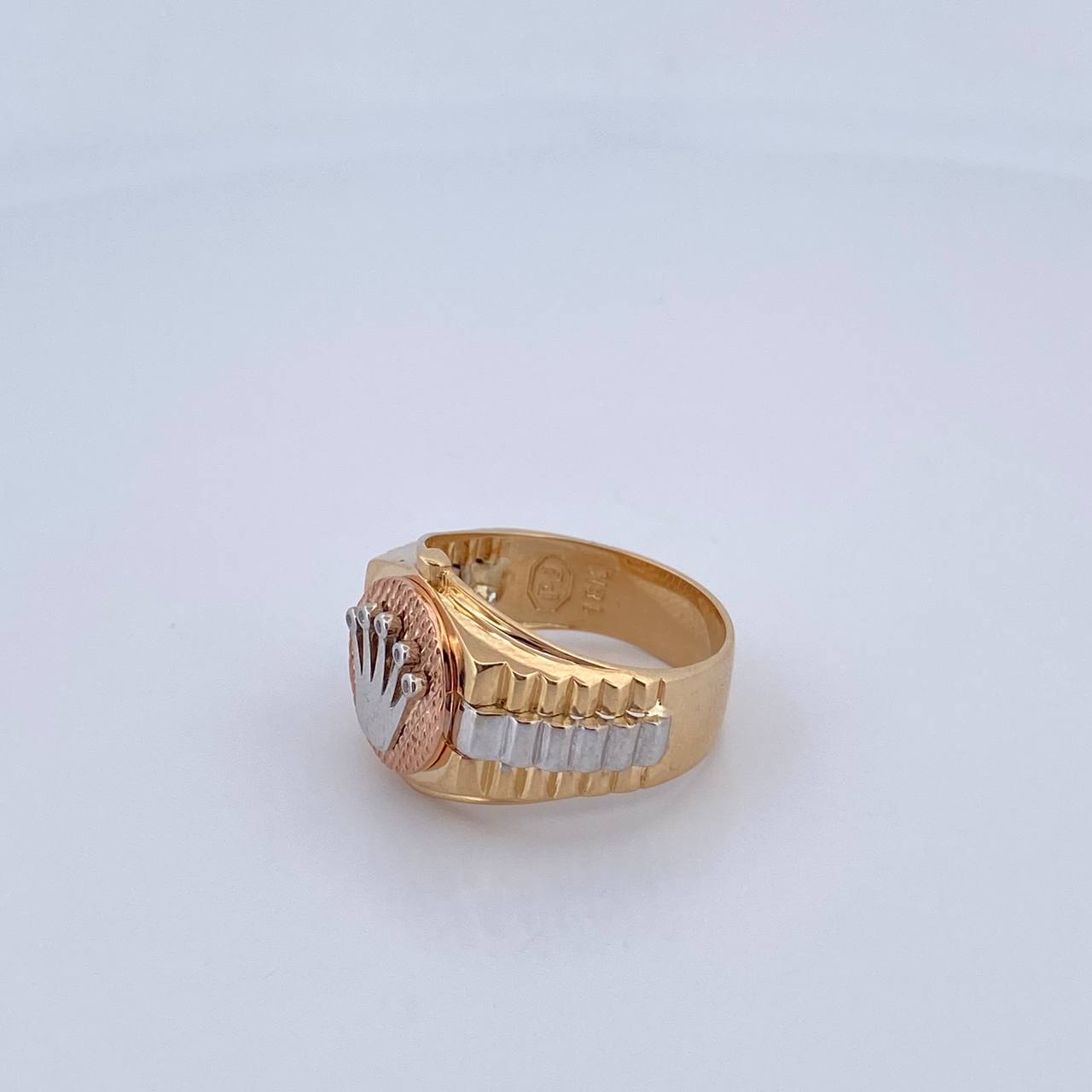 Anillo Corona Rx 6.75gr / T9 / Oro 18K $