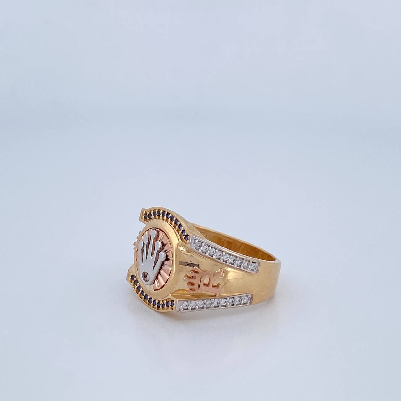 Anillo Corona Rx 7.65gr / T9 1/2 / Oro 18K $