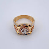 Anillo Corona Rx 7.65gr / T9 1/2 / Oro 18K $